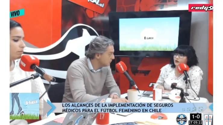 Sebastián Moreno profundizó sobre los cambios en el fútbol femenino chileno en DTaco por RedGol.