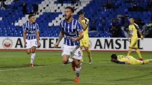 Ángel González anotó el gol de los argentinos