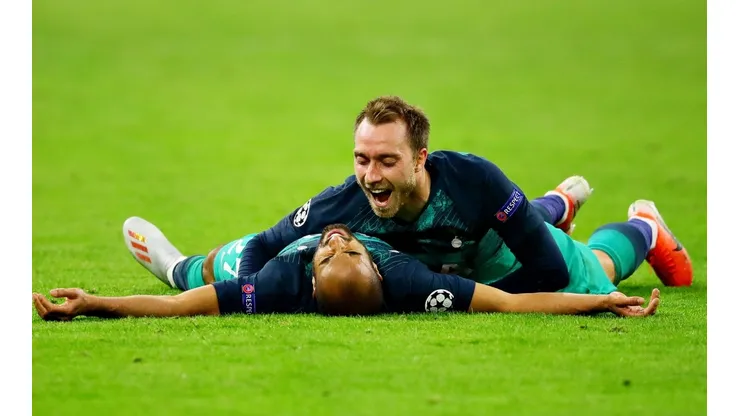 Christian Eriksen pide una estatua para Lucas Moura en Inglaterra