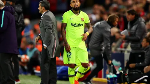 El polémico cambio de Valverde ante el Liverpool.