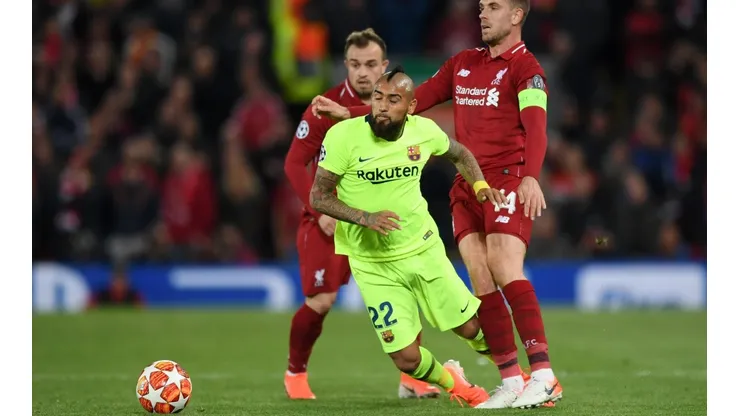 Vidal fue de lo poco rescatable de un Barcelona desastroso en la segunda parte