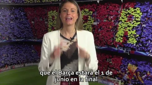 Y no estará el 1° de junio en la final