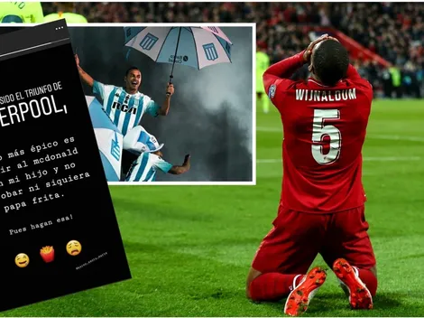 Marcelo Díaz bromea con el triunfo del Liverpool en la Champions