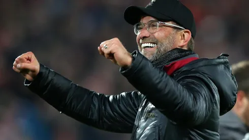 Jurgen Klopp y su celebración tras eliminar a Barcelona