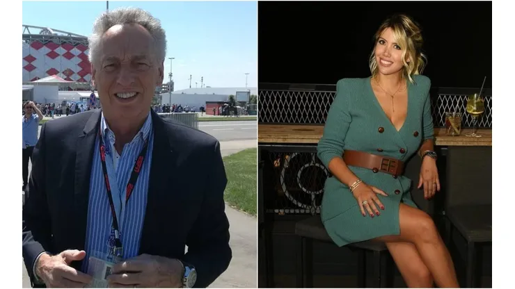 Quique Wolff y Wanda Nara