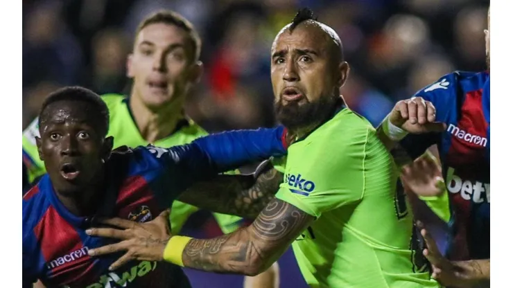Vidal ha jugado dos partidos de titular en Champions