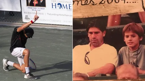 Marcelo Salas caló hondo en la tenística familia argentina de los Coria