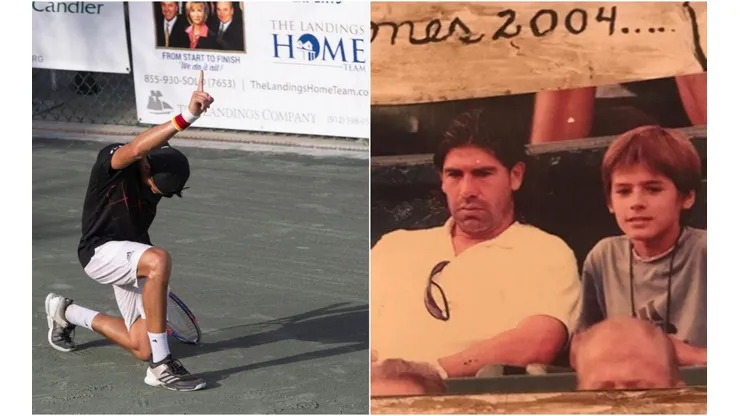 Marcelo Salas caló hondo en la tenística familia argentina de los Coria