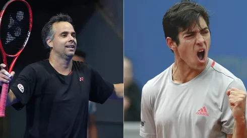 Fernando González y Christian Garín