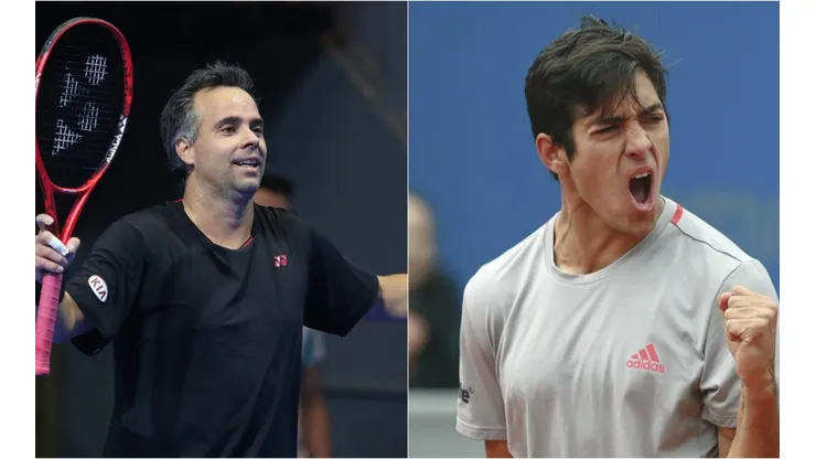 Fernando González y Christian Garín