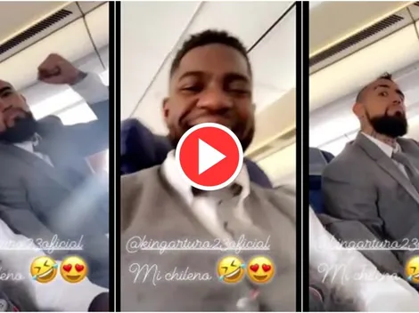 Umtiti piropea en español a Arturo Vidal, rumbo a Liverpool: "Mi chileno guerrero"