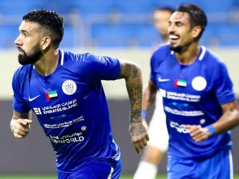 Ronnie Fernández anota un terrible gol de cabeza por el Al Nasr de Emiratos Árabes