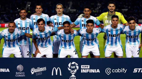 Formación de Racing vs Estudiantes