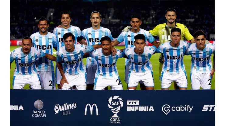 Formación de Racing vs Estudiantes