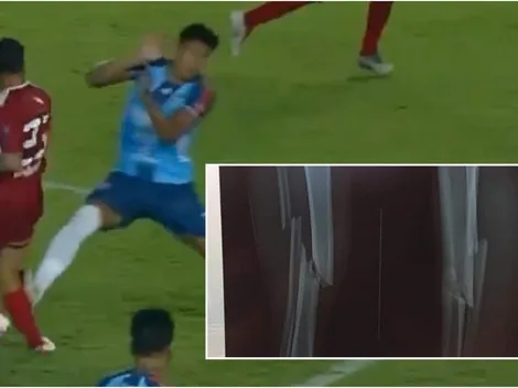 ¡Dolor! Ex jugador de Huachipato sufre una fractura de tibia y peroné