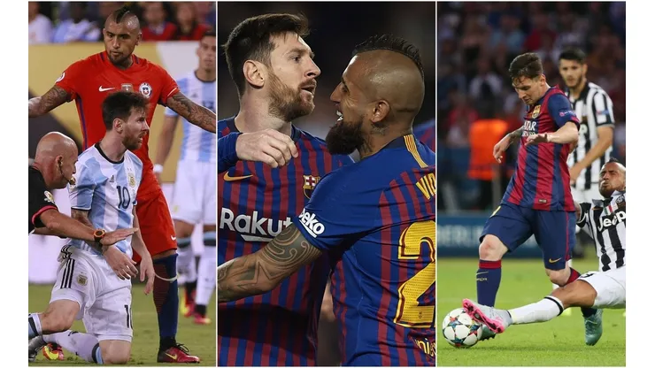 Vidal recibió la bendición de Lionel Messi antes de llegar al Barça