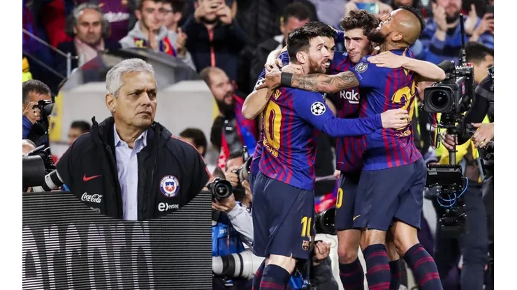 Rueda está chocho con el presente de Vidal en el Barça.