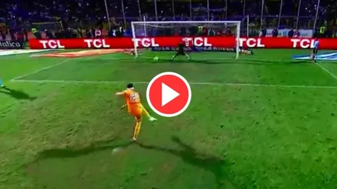 Parot convirtió doblándole las manos al arquero Andrada