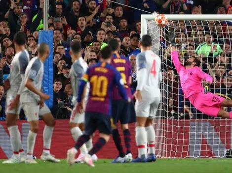 Para verlo 600 veces: el golazo de tiro libre de Lionel Messi