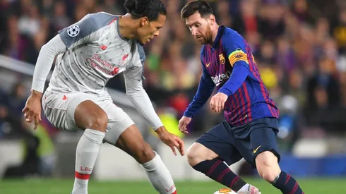 Van Dijk se rinde ante Messi: "Me alegro de no enfrentarlo cada temporada"