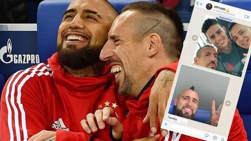 Ribery le mandó un emotivísimo mensaje al King