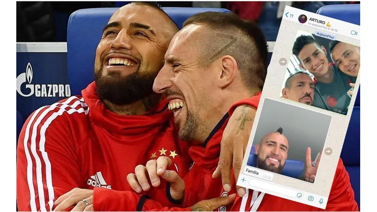 Ribery le mandó un emotivísimo mensaje al King