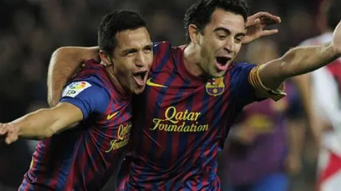 Xavi coincidió con Alexis en el FC Barcelona
