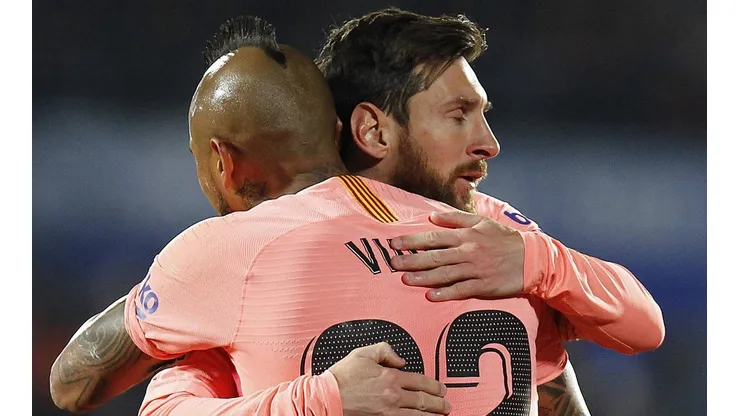Lionel Messi ha sido el gran aliado de Arturo Vidal en el Barcelona
