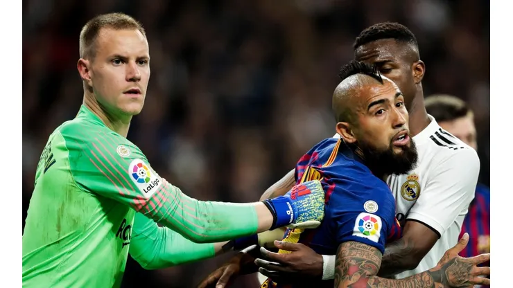 Ter Stegen y Vidal tienen buena relación