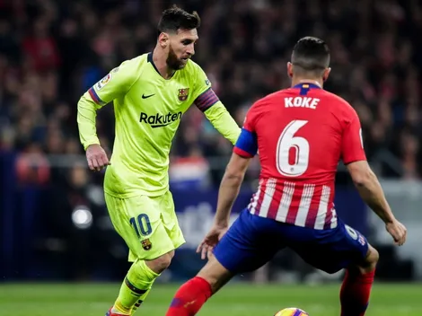 Koke: "Jugar bien al fútbol sólo juega el Barcelona"