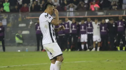 Paredes tras fallar el penal