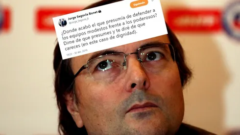 Jorge Segovia no pudo ser presidente de la ANFP y no se le olvida