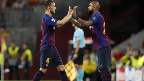 Rakitic y Vidal