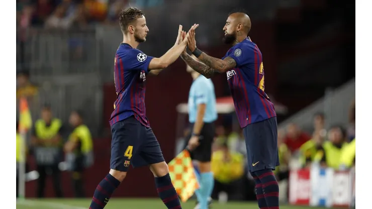 Rakitic y Vidal