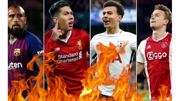 Cuatro equipazos definen la Champions durante martes y miércoles