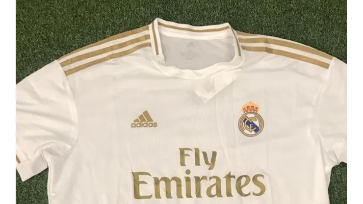 Filtrada la dorada nueva camiseta del Real Madrid