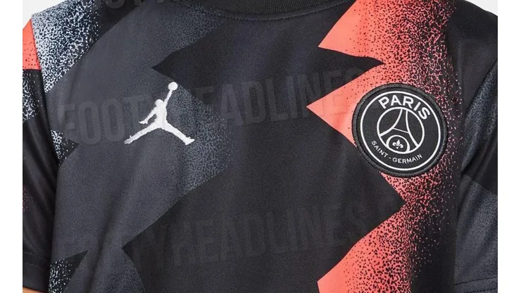 Filtrada la camiseta Jordan pre partido del PSG