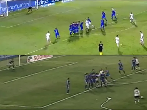 Video | Argentino sorprende con un tiro libre idéntico a los de Matías Fernández