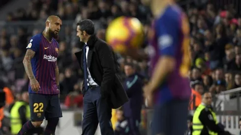 El despliegue físico de Vidal le hizo ganar espacios en la preferencia de Valverde