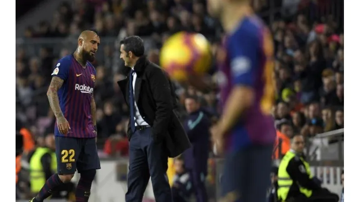 El despliegue físico de Vidal le hizo ganar espacios en la preferencia de Valverde