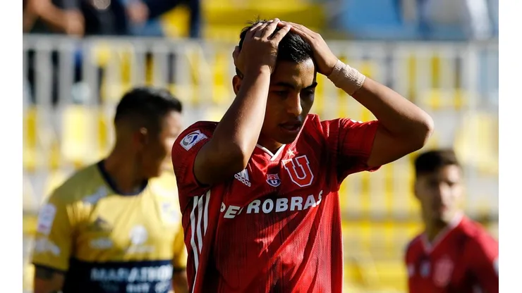 Guerra salió lesionado del duelo en Viña