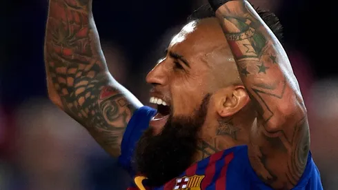 Arturo Vidal en Barcelona