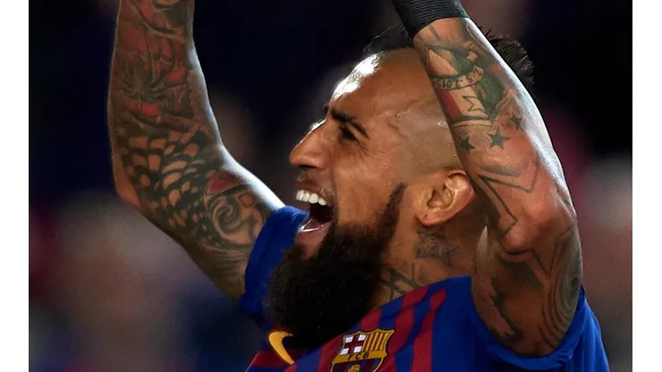Arturo Vidal en Barcelona