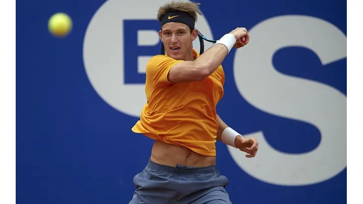 Nico Jarry en el ATP 500 de Barcelona.