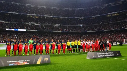River Plate y Boca Juniors en la polémica final de Madrid.
