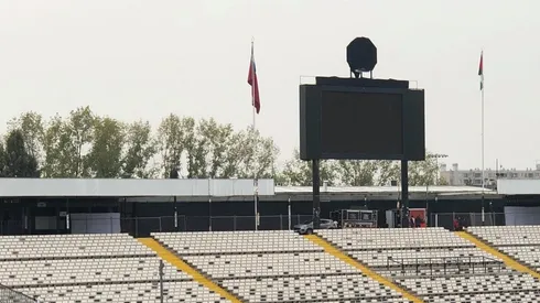 Cada detalle del Monumental que pudiese ser afectado, fue tapado en negro