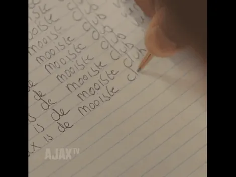 El Ajax corrigió a su nuevo fichaje con un particular castigo