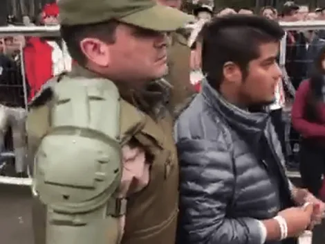 [Videos] Fuertes medidas de seguridad en el Monumental