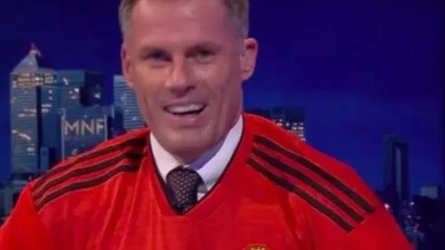 Carragher sin asco es un hincha más del Man United