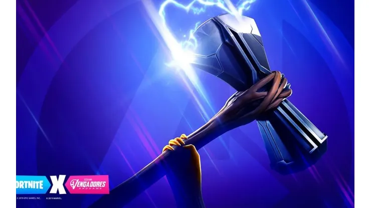 El stormbreaker de Thor llega al crossover de Fortnite y Avengers